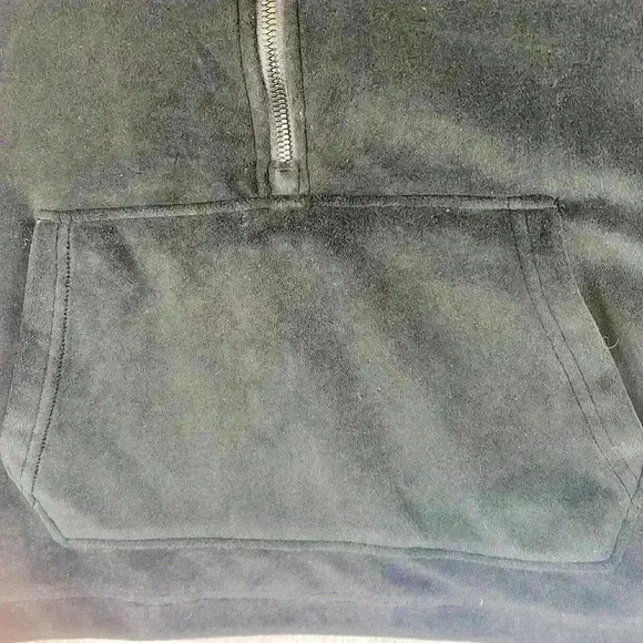 90 Degree by Reflex Jacket Black Women Size Small Full Zip Velvety Fleece - Picture 5 of 7